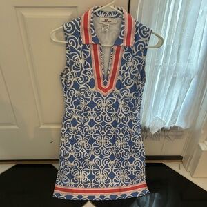 Vineyard Vines Swirl Pattern Mini Dress